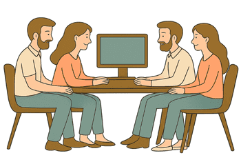 קבוצת וואטסאפ לתמיכה במהלך הקורס ואחריו